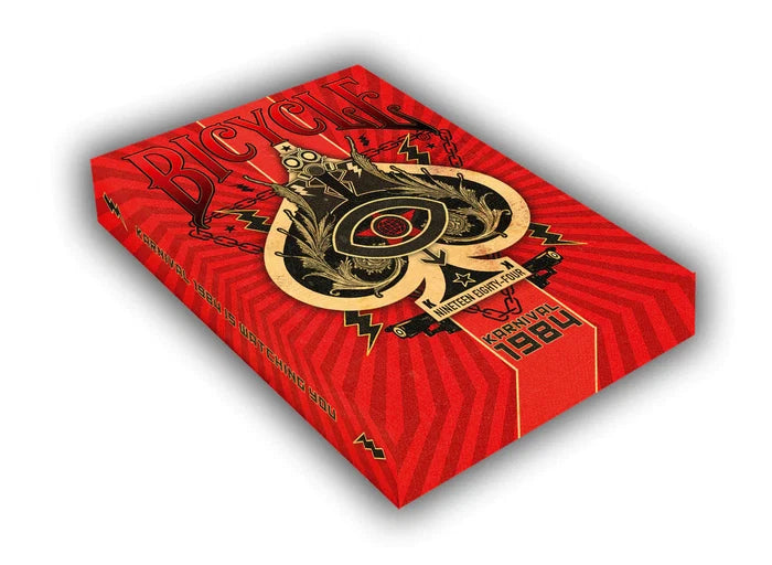 Karnival 1984 Deck of Playing Cards Playing Cards by Bicycle Playing Cards