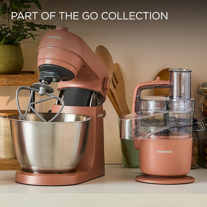 Kenwood KZM35.000RD Go Stand Mixer 4L Bowl 800W - Clay Red Red