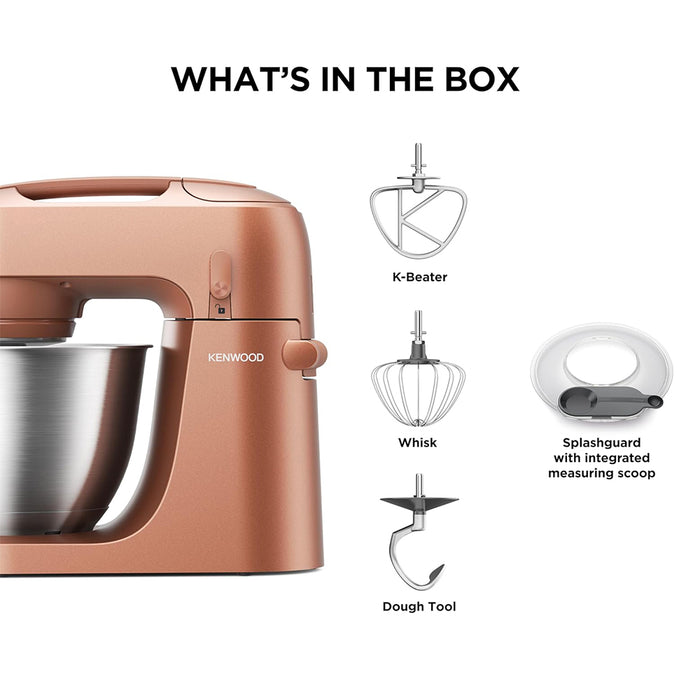 Kenwood KZM35.000RD Go Stand Mixer 4L Bowl 800W - Clay Red Red