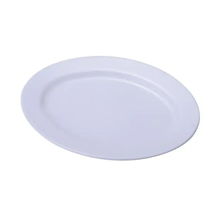 Kitchen Life Ceramic Oval Serving Platter White