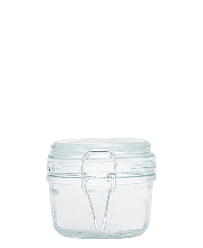 Kitchen Life Clip Top Cyl Jar - Clear