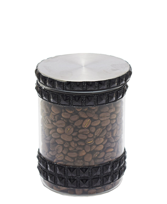 Kitchen Life Embedded Boros Canister - Black