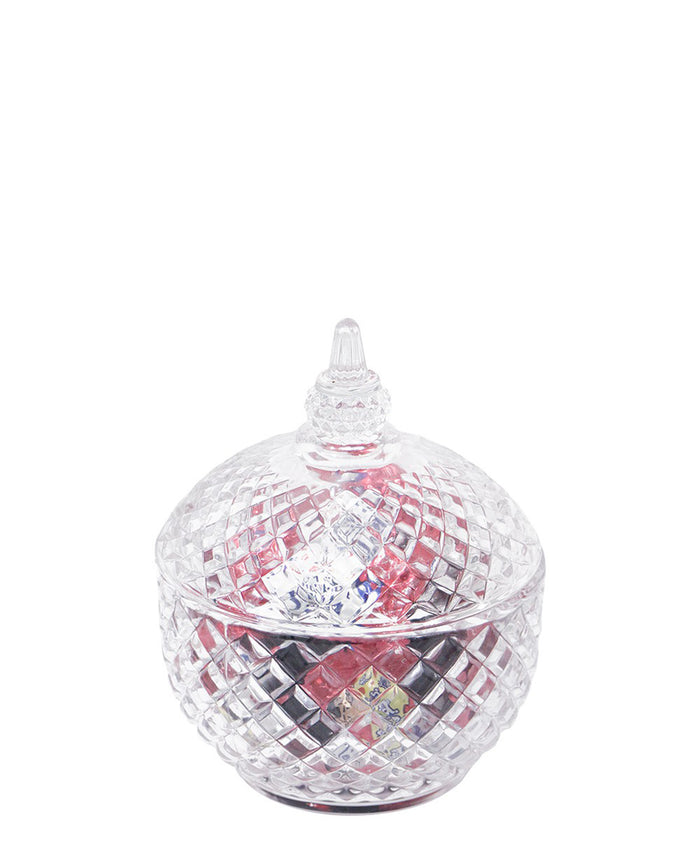 Kitchen Life Glass Candy Jar - Clear