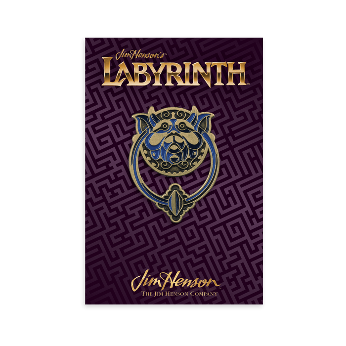 Labyrinth – Door Knocker (Left) Enamel Pin