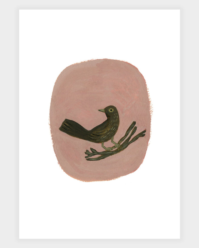 Lady Blackbird Print