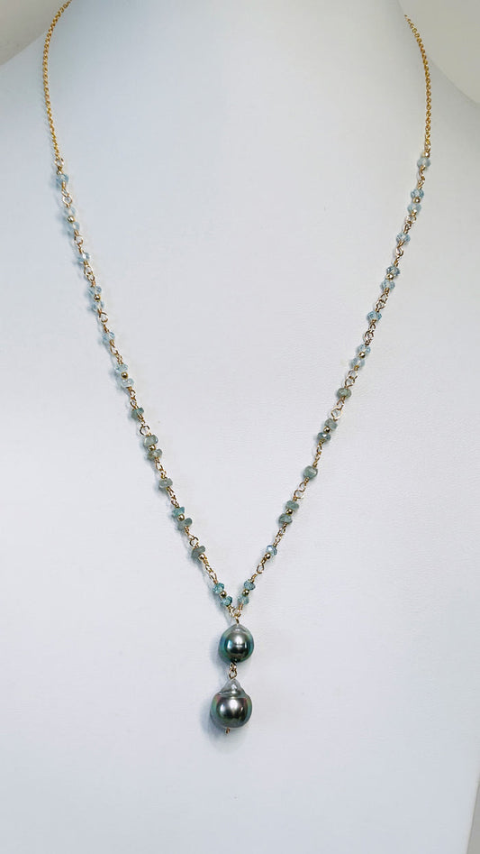Lanikai necklace - Mermaid Tahitian