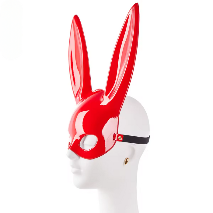 Lapin Rouge Patent Leather Mask