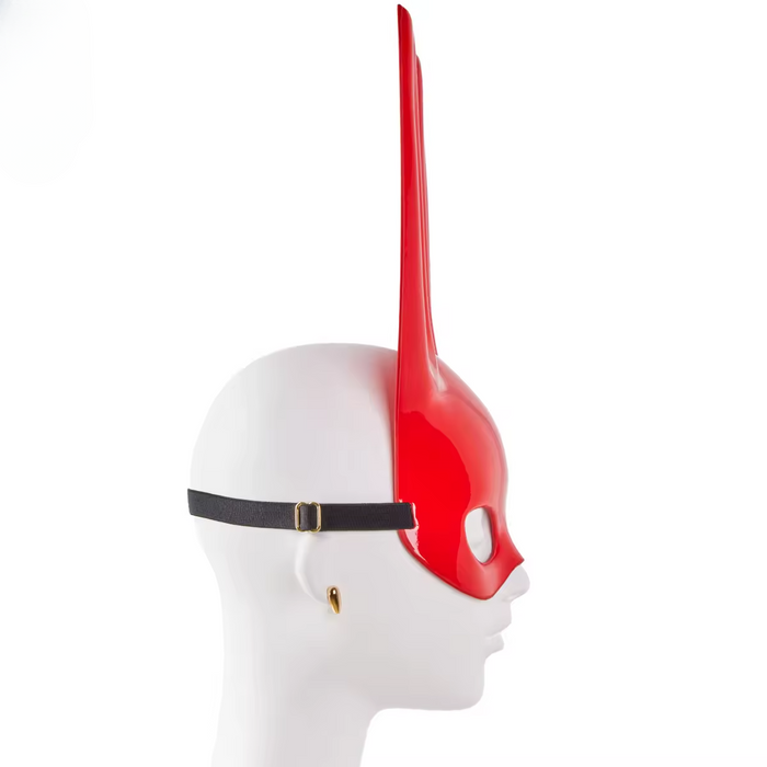 Lapin Rouge Patent Leather Mask