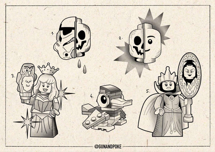 Lego inspired designs by Amy (2025)
