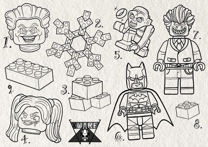 Lego inspired designs by Emily (2025)