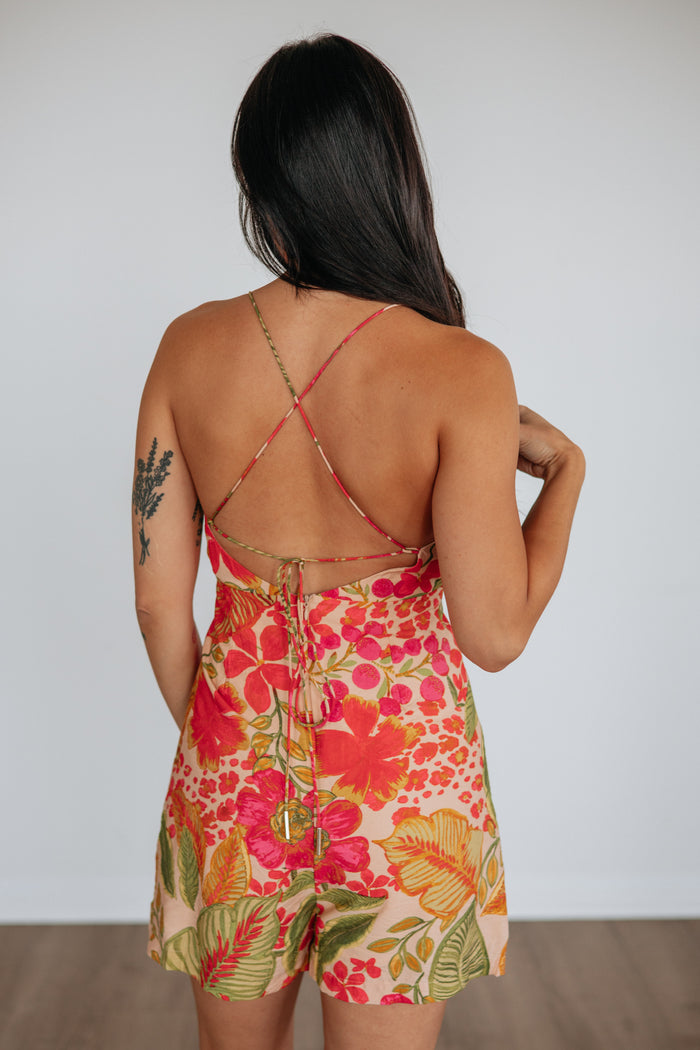 Let's Get Away Romper