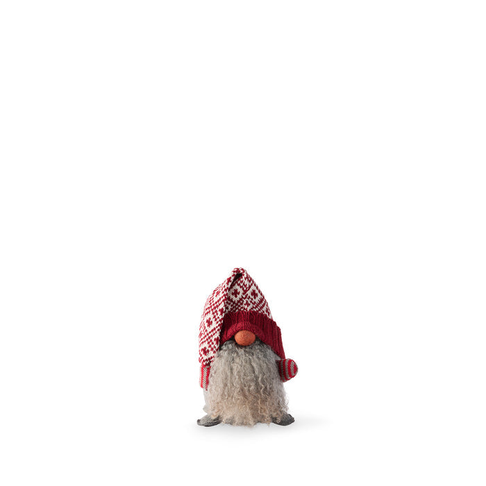Asas Tomtebod lill-claes gnome with red knit cap and grey beard