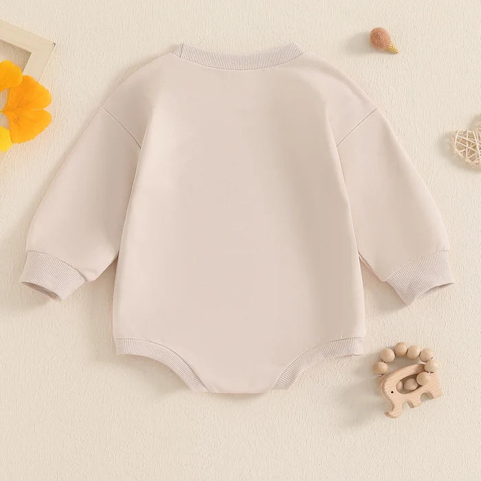 LITTLE BEAN Embroidered Long-Sleeve