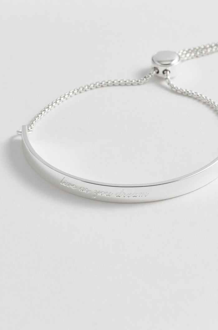 Live As You Dream Slider Bangle