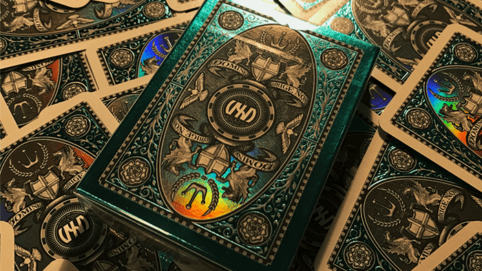London Diffractor Playing Cards -  Ice Blue Playing Cards by VXD Gaming