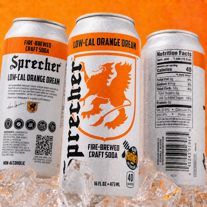 Low-Cal Orange Dream Soda