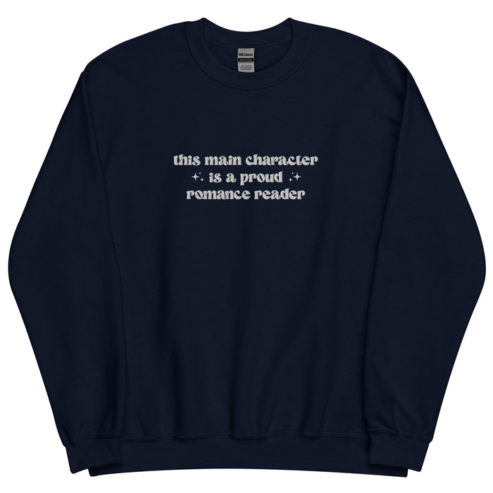 Main Character Embroidered Crewneck