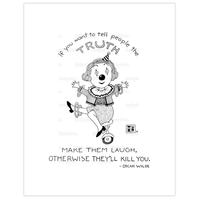 Make Them Laugh Fine Art Print