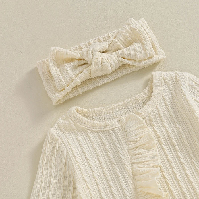 MATILDA Cable Knit Jumpsuit