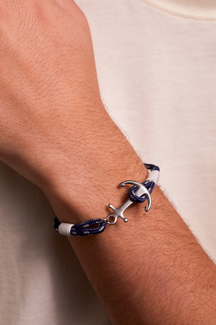 Men's Anchor Rope Bracelet