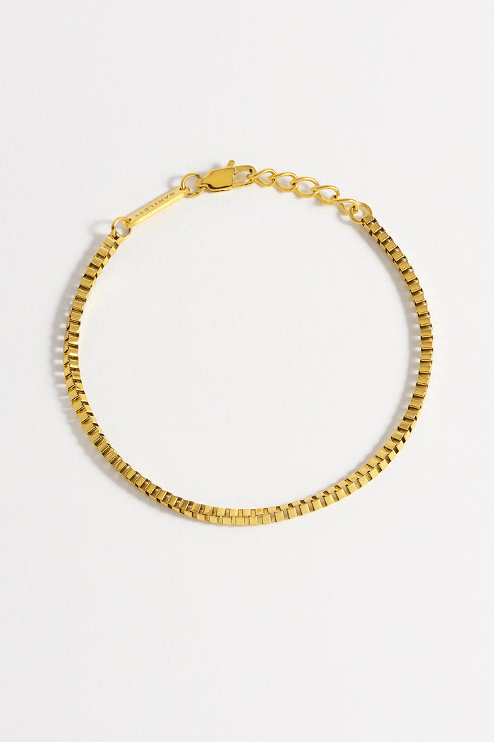 Men's Box Chain Bracelet