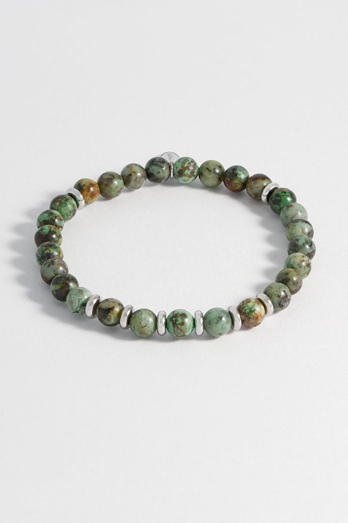 Men's Gemstone Beaded Bracelet