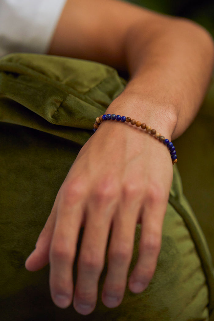 Men's Gemstone Beaded Bracelet