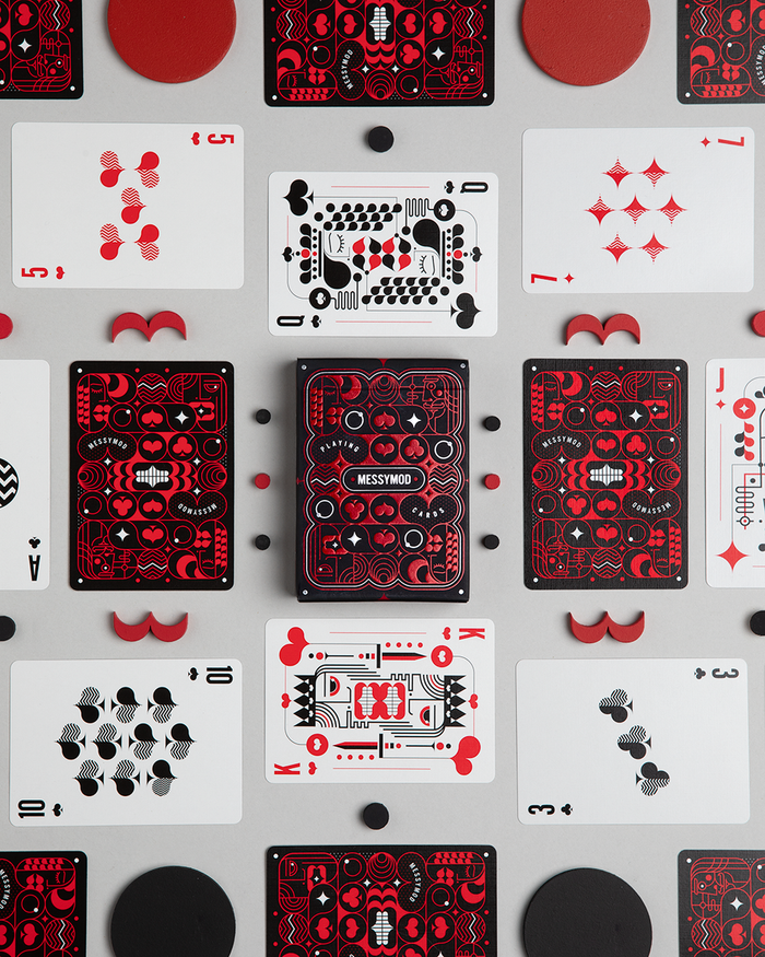 Messymod Playing Cards - Edition 2 Playing Cards by Art of Play