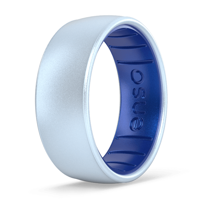 Dualtone Silicone Ring - Diamond/Sapphire