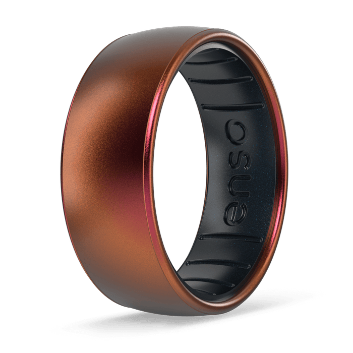 Dualtone Silicone Ring - Poseidon/Black Pearl