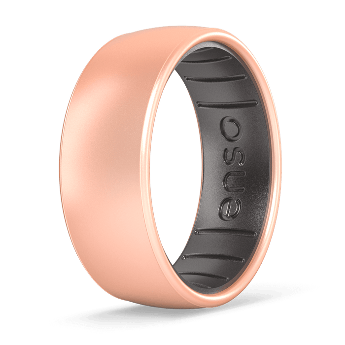 Metallic Dualtone Ring - Rose Gold & Platinum