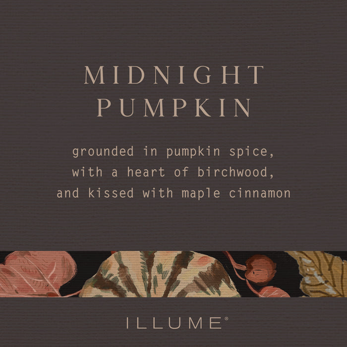 Midnight Pumpkin Pinecone Votive Candle