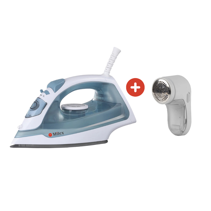 Milex Easy Glide Iron 2000W with FREE Milex Lint Remover (Valued at R149)