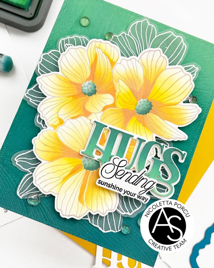Minimalist Flowers Stencil Set