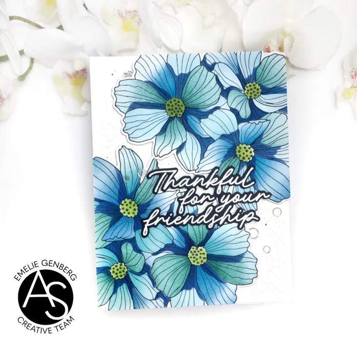 Minimalist Flowers Stencil Set