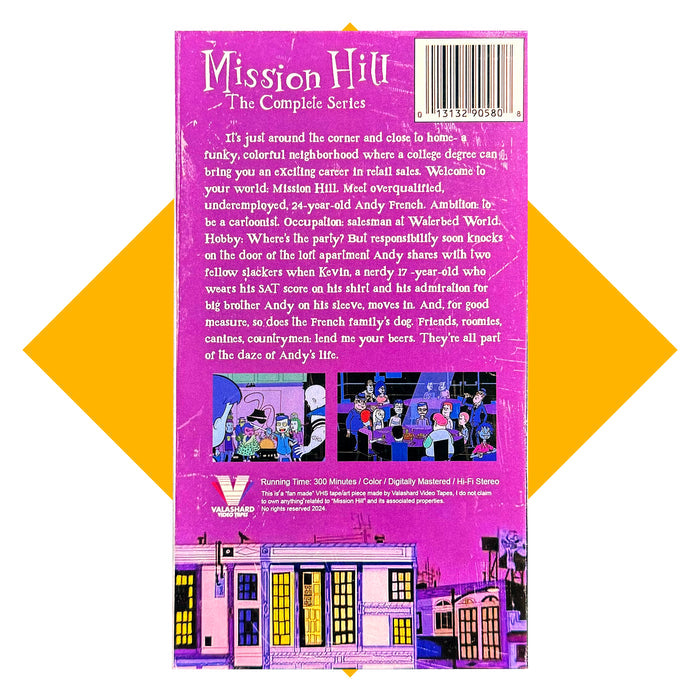MISSION HILL VHS