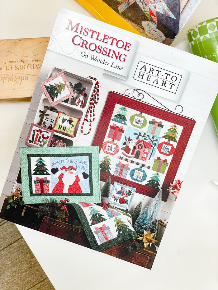 Mistletoe Crossing on Wander Lane pattern Book