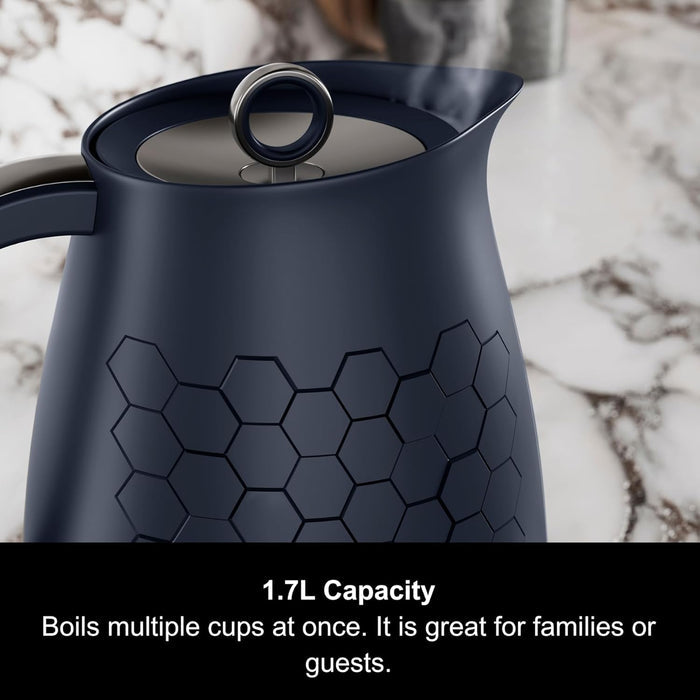 Morphy Richards Cassini 1.7L Kettle - Space Blue & Silver | 103021