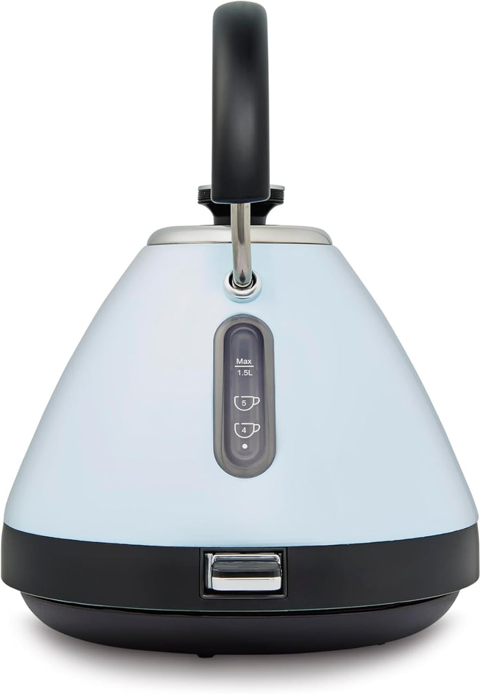 Morphy Richards Venture 1.5L Blue Pyramid Kettle - Duck Egg | 100136