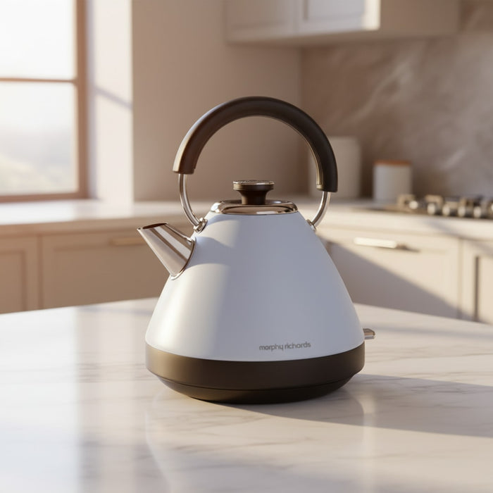 Morphy Richards Venture 1.5L Blue Pyramid Kettle - Duck Egg | 100136