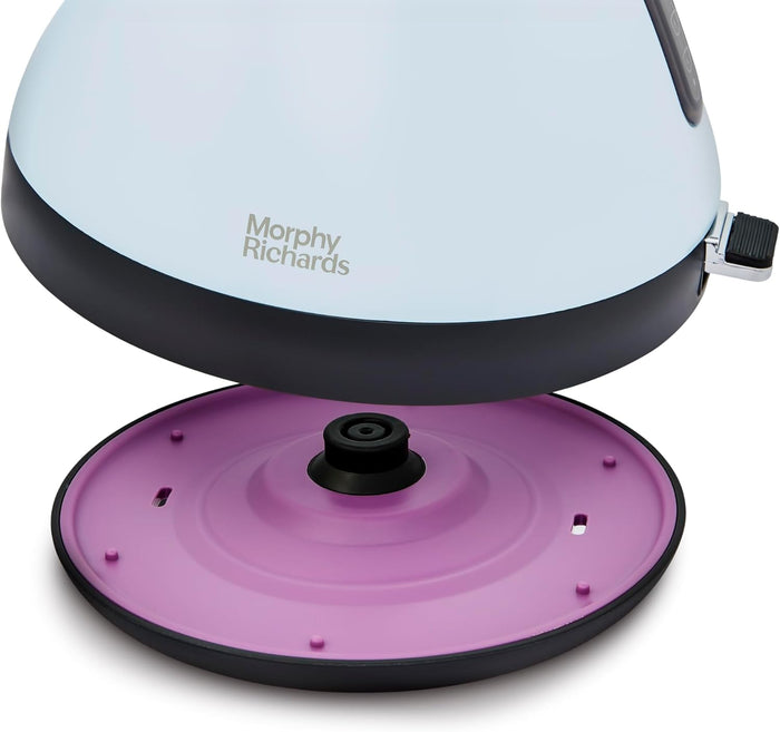 Morphy Richards Venture 1.5L Blue Pyramid Kettle - Duck Egg | 100136