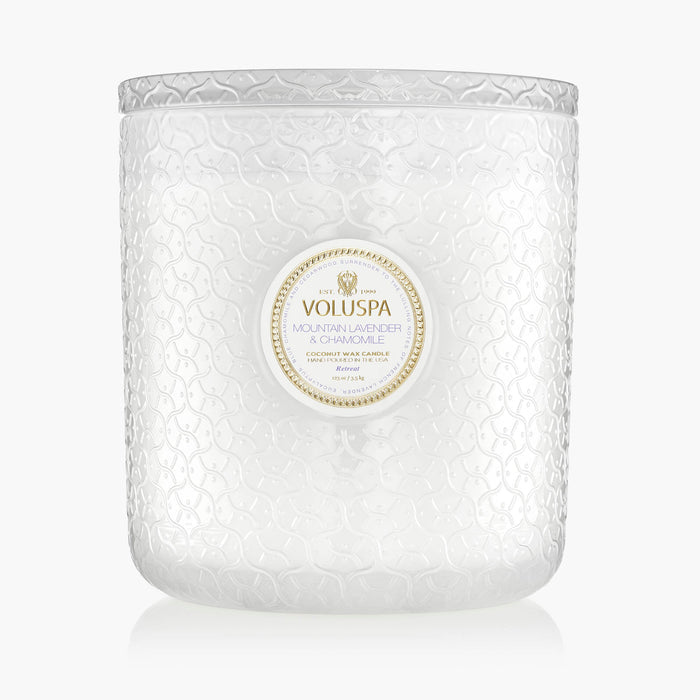 Mountain Lavender & Chamomile - 5 Wick Hearth Candle