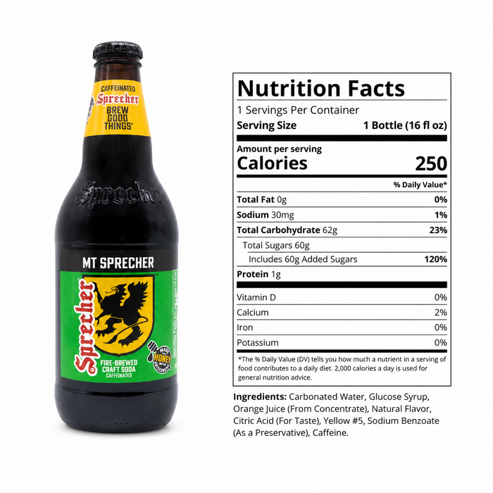Mt. Sprecher Citrus Soda