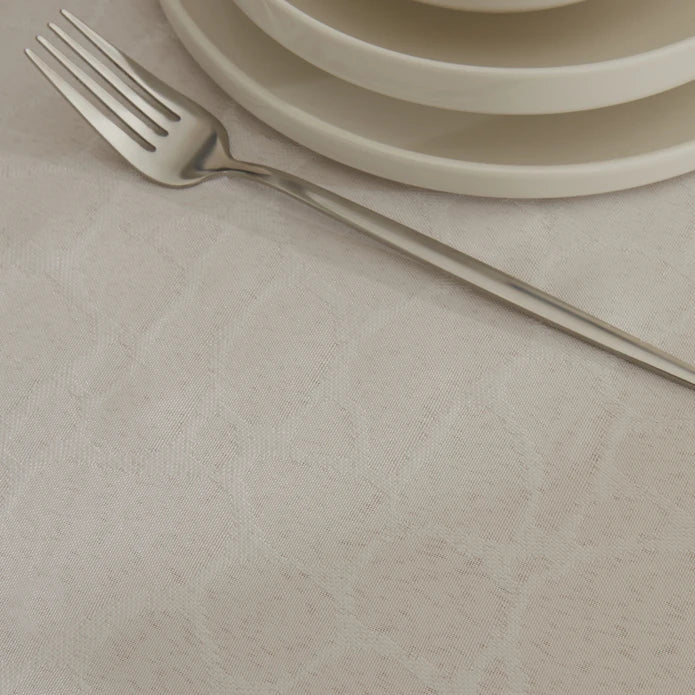 Nappe Karaca Home Pebble Blanche 140x200 cm