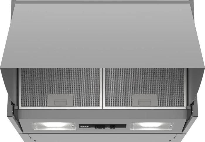 NEFF D61MAC1X0B N30 60cm integrated cooker hood in Silver