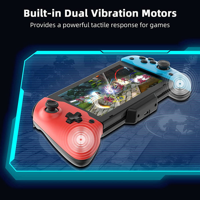 The controller features a high-precision rocker with a textured surface to prevent slippage.