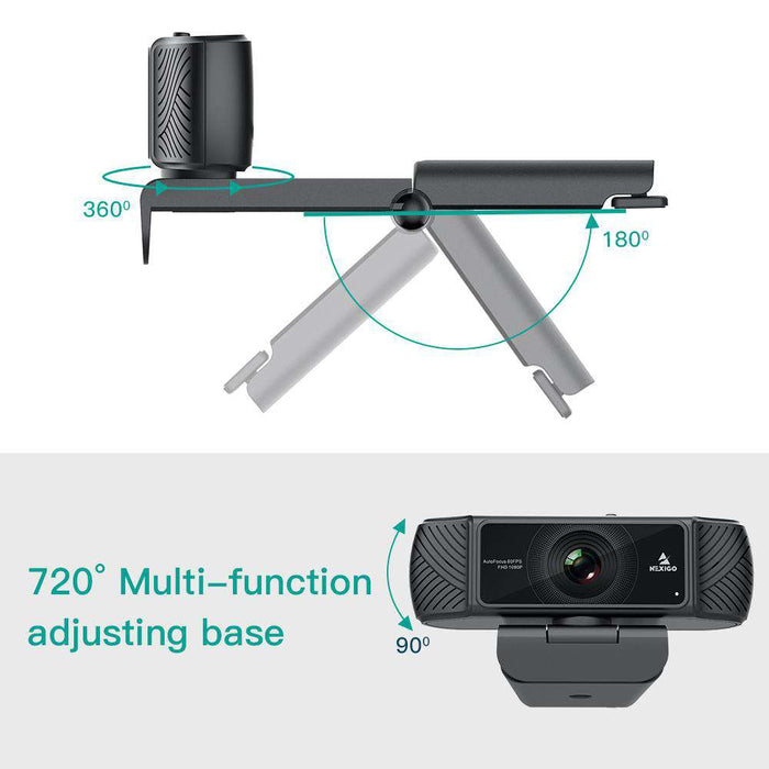 Webcam rotates 360¡ã left/right; webcam clip can open up to 180¡ã