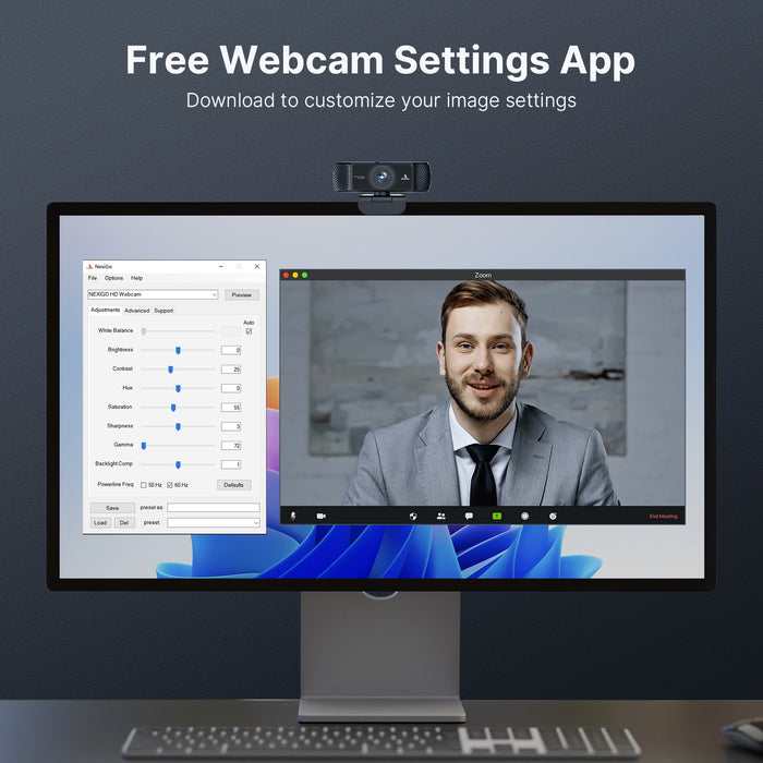 NexiGo N680P 60fps Autofocus Webcam webcams - NexiGo