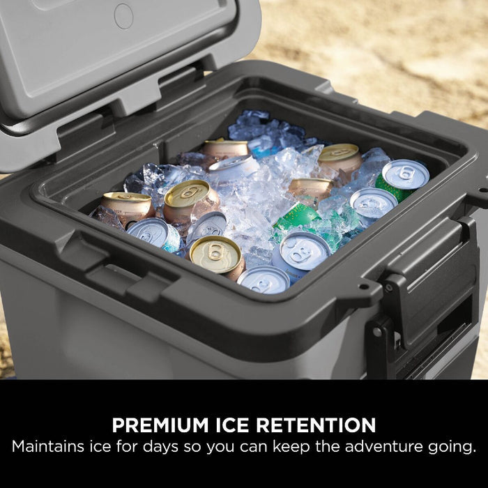 Ninja FB230UKGY FrostVault 30QT 28L Wheeled Cooler with Dry Zone Slate Grey Grey