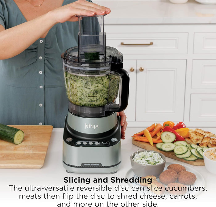 Ninja PrecisionPro 2.1L Food Processor with Auto Presets | BZ651UK